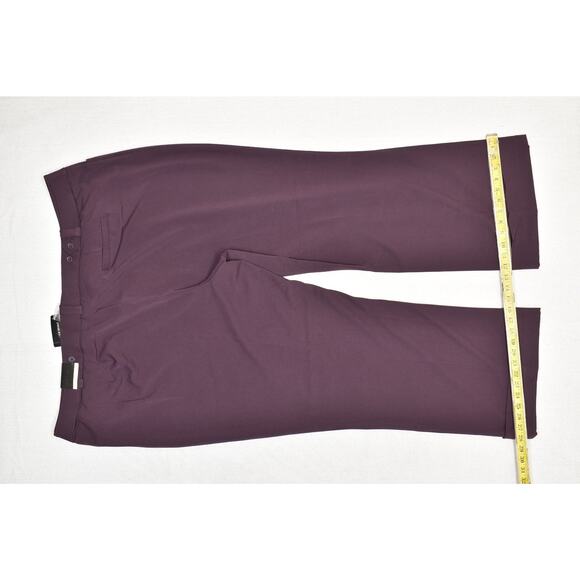 NEW Lane Bryant Women's Houston Trouser Wide Leg Pants Purple Size 28 NWT - Picture 5 of 8